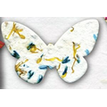 Butterfly Ornament w/ Embedded Forget Me Not Seed